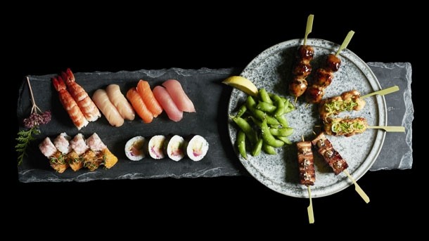 Sticks n sushi. Foto af Andreas Karlsson